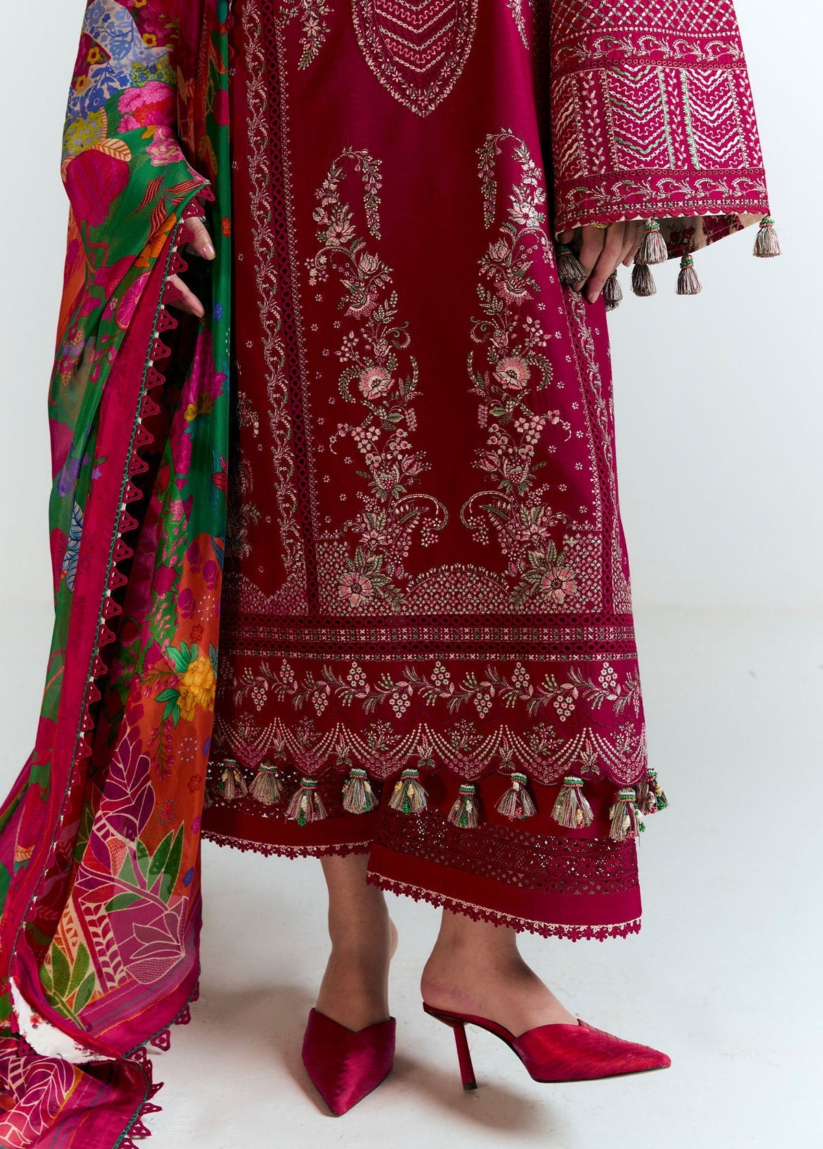 Hussain Rehar | Nirmal SS 25 | Saaha -  Hussain Rehar Ladies Clothes - Original Designer Dress - House of Maryam