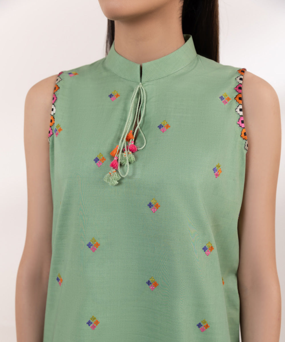 Sapphire | Intermix 2024 | Cambric Suit S-35 -  Sapphire Casuals - Original Designer Dress - House of Maryam