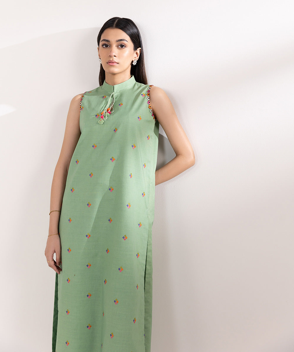 Sapphire | Intermix 2024 | Cambric Suit S-35 -  Sapphire Casuals - Original Designer Dress - House of Maryam