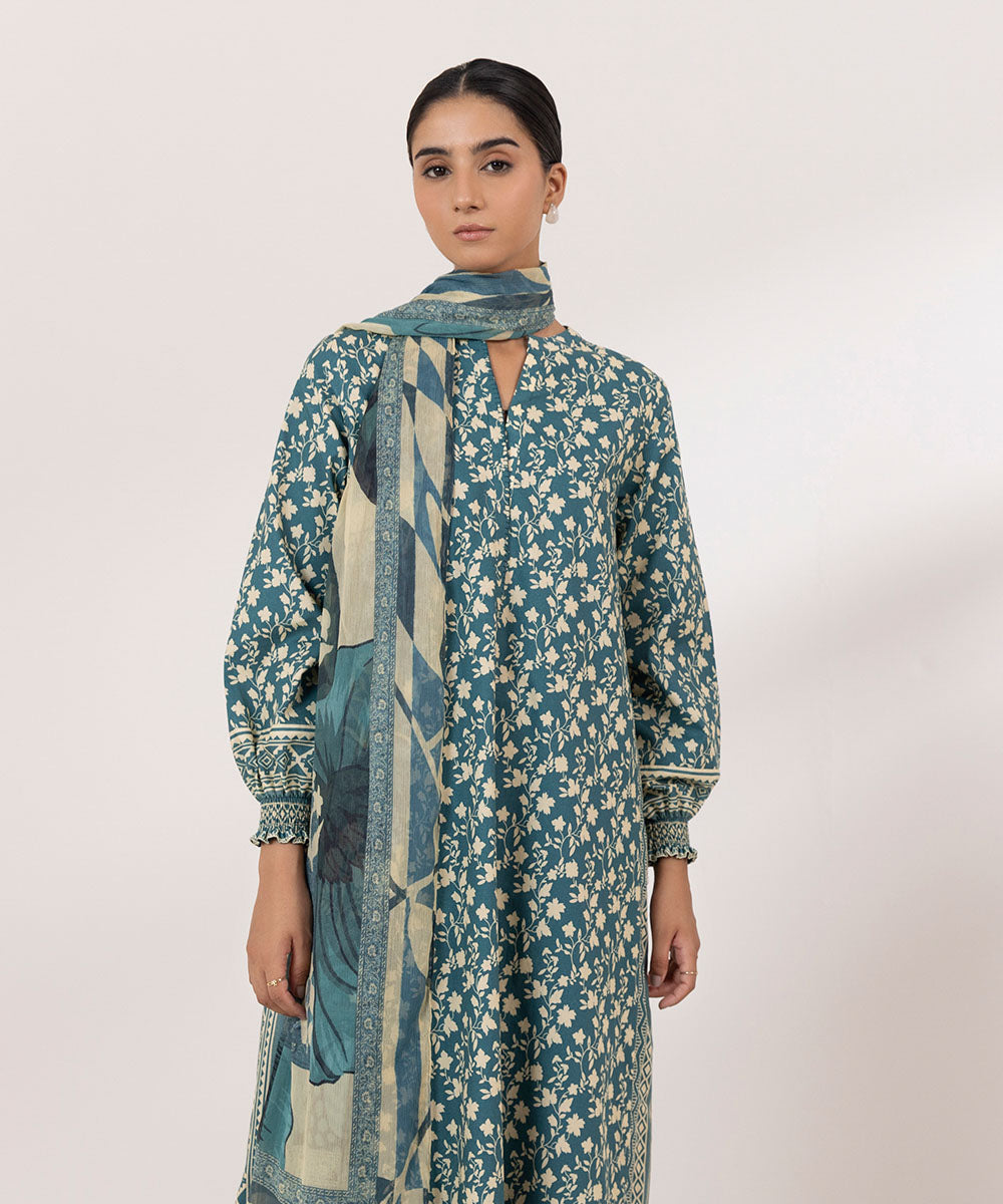 Sapphire | Intermix 2024 | Cambric Suit S-22 -  Sapphire Casuals - Original Designer Dress - House of Maryam