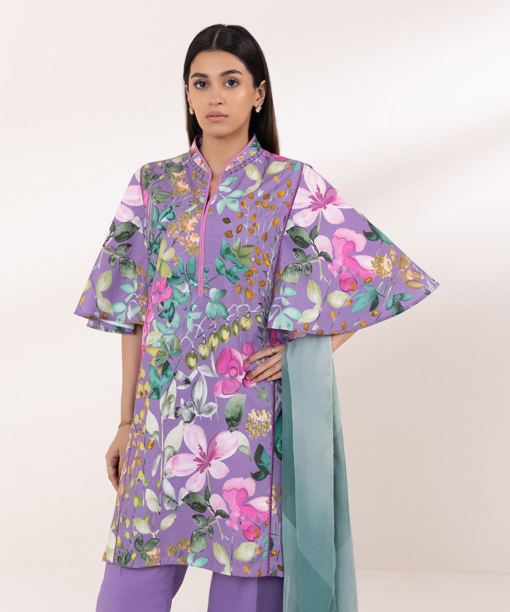 Sapphire | Intermix 2024 | Cambric Suit S-24 by Designer Sapphire - House of Maryam - Pakistani Designer Ethnic Wear in {{ shop.shopifyCountryName }}