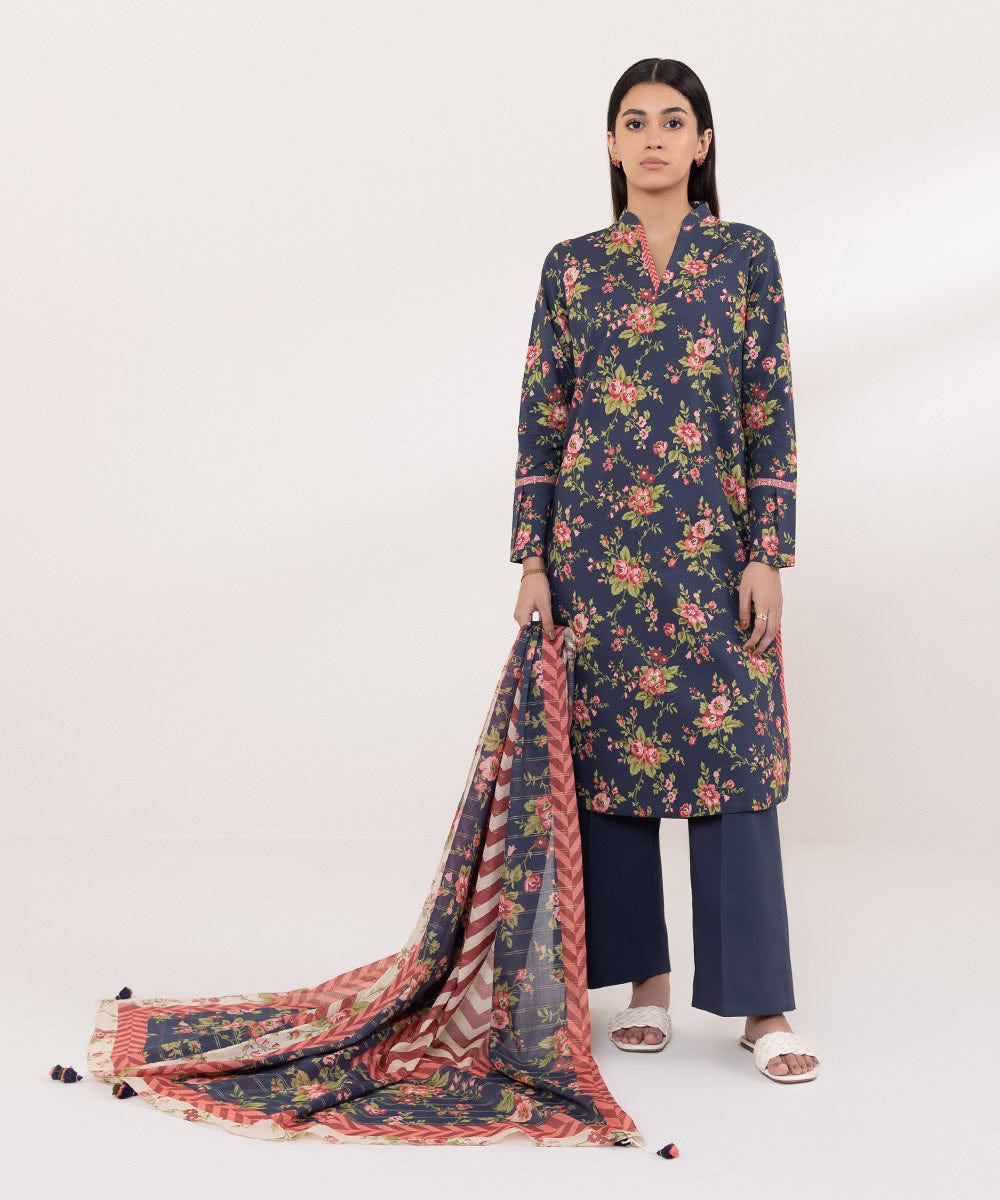 Sapphire | Intermix 2024 | Cambric Suit S-26 -  Sapphire Casuals - Original Designer Dress - House of Maryam