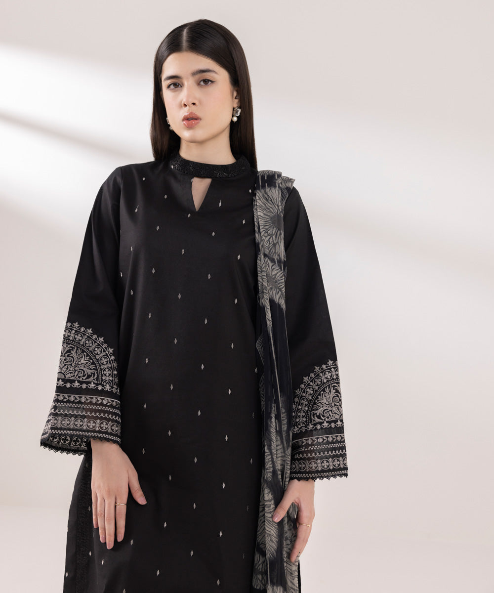 Sapphire | Intermix 2024 | Cambric Suit S-43 by Designer Sapphire - House of Maryam - Pakistani Designer Ethnic Wear in {{ shop.shopifyCountryName }}