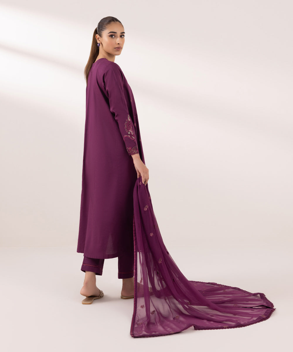 Sapphire | Intermix 2024 | Cambric Suit S-11 by Designer Sapphire - House of Maryam - Pakistani Designer Ethnic Wear in {{ shop.shopifyCountryName }}