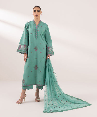 Sapphire | Intermix 2024 | Cambric Suit S-46 -  Sapphire Casuals - Original Designer Dress - House of Maryam