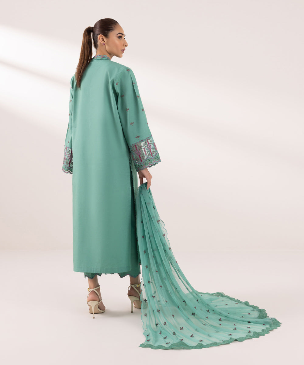 Sapphire | Intermix 2024 | Cambric Suit S-46 -  Sapphire Casuals - Original Designer Dress - House of Maryam