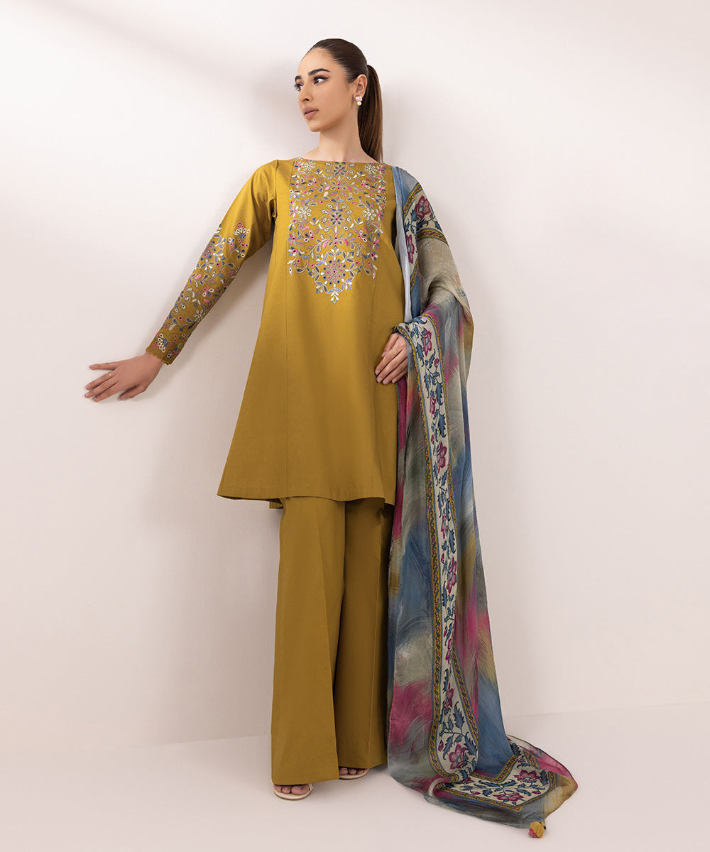 Sapphire | Intermix 2024 | Cambric Suit S-12 by Designer Sapphire - House of Maryam - Pakistani Designer Ethnic Wear in {{ shop.shopifyCountryName }}