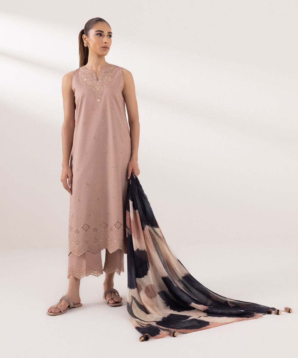 Sapphire | Intermix 2024 | Cambric Suit S-13 -  Sapphire Casuals - Original Designer Dress - House of Maryam