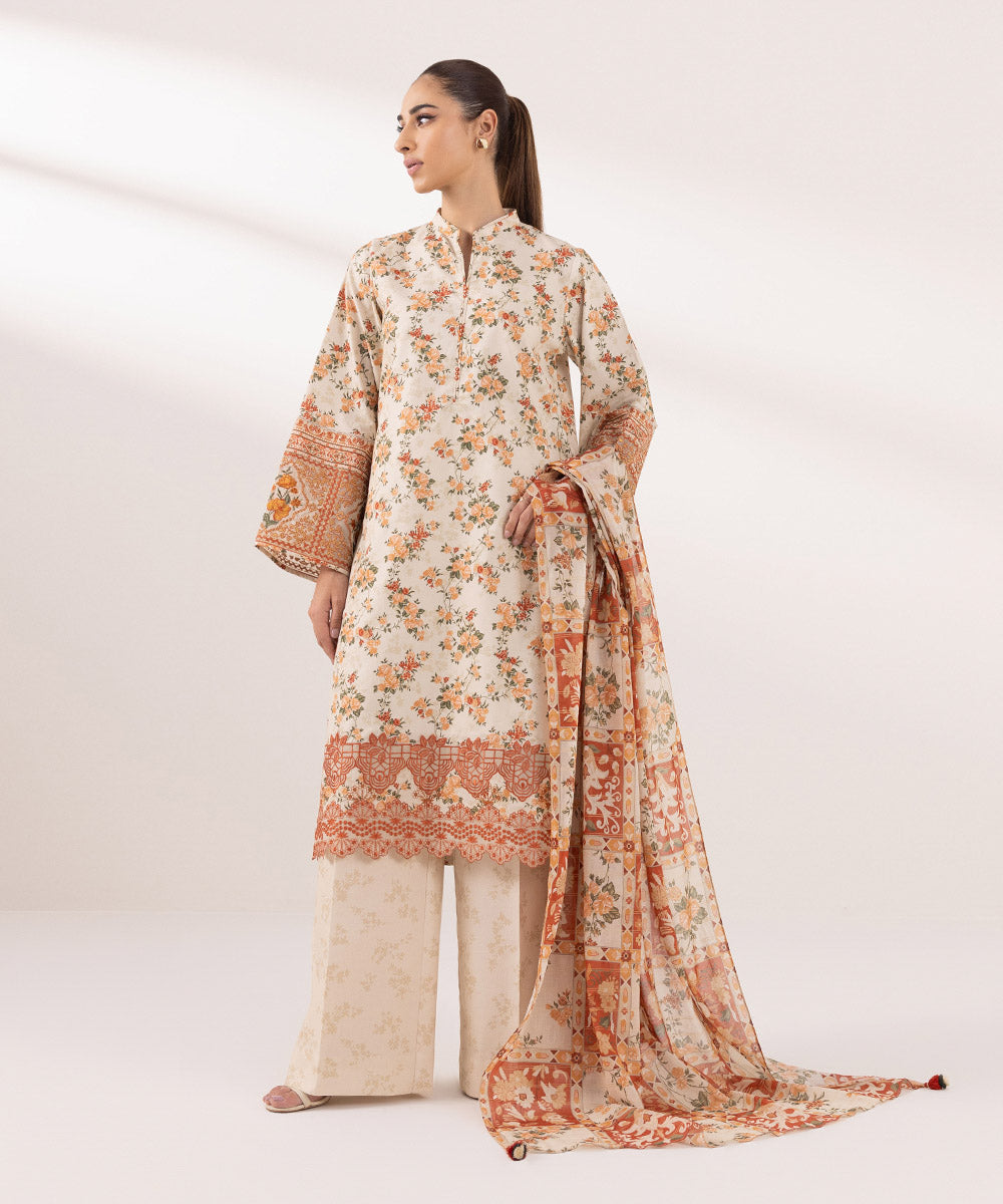 Sapphire | Intermix 2024 | Cambric Suit S-44 by Designer Sapphire - House of Maryam - Pakistani Designer Ethnic Wear in {{ shop.shopifyCountryName }}