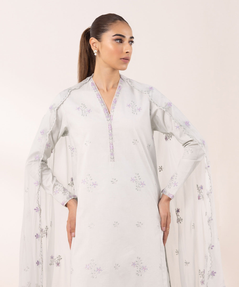 Sapphire | Intermix 2024 | Cambric Suit S-14 -  Sapphire Casuals - Original Designer Dress - House of Maryam