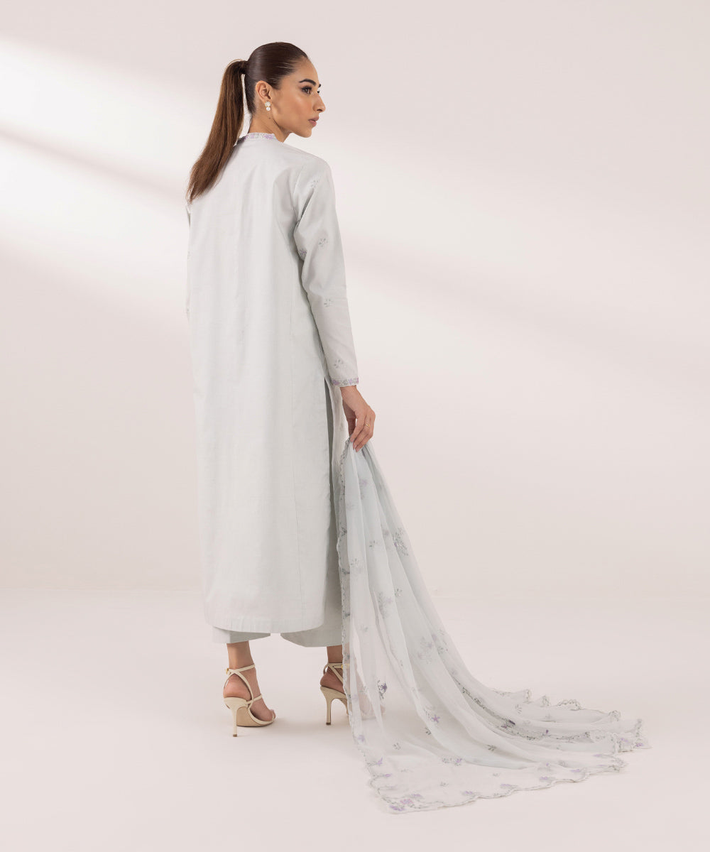Sapphire | Intermix 2024 | Cambric Suit S-14 -  Sapphire Casuals - Original Designer Dress - House of Maryam