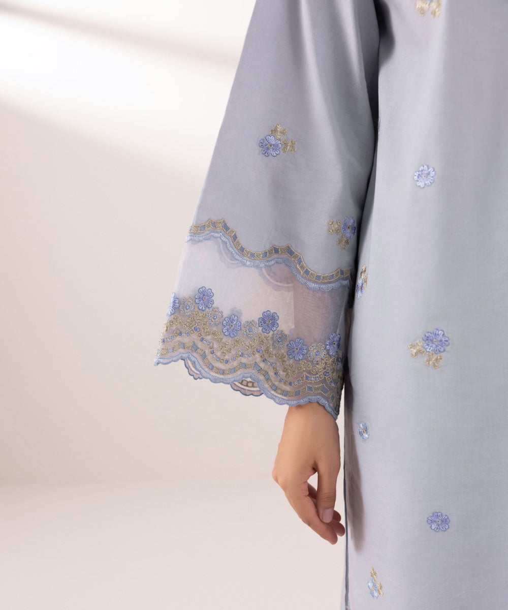 Sapphire | Intermix 2024 | Cambric Suit S-15 -  Sapphire Casuals - Original Designer Dress - House of Maryam