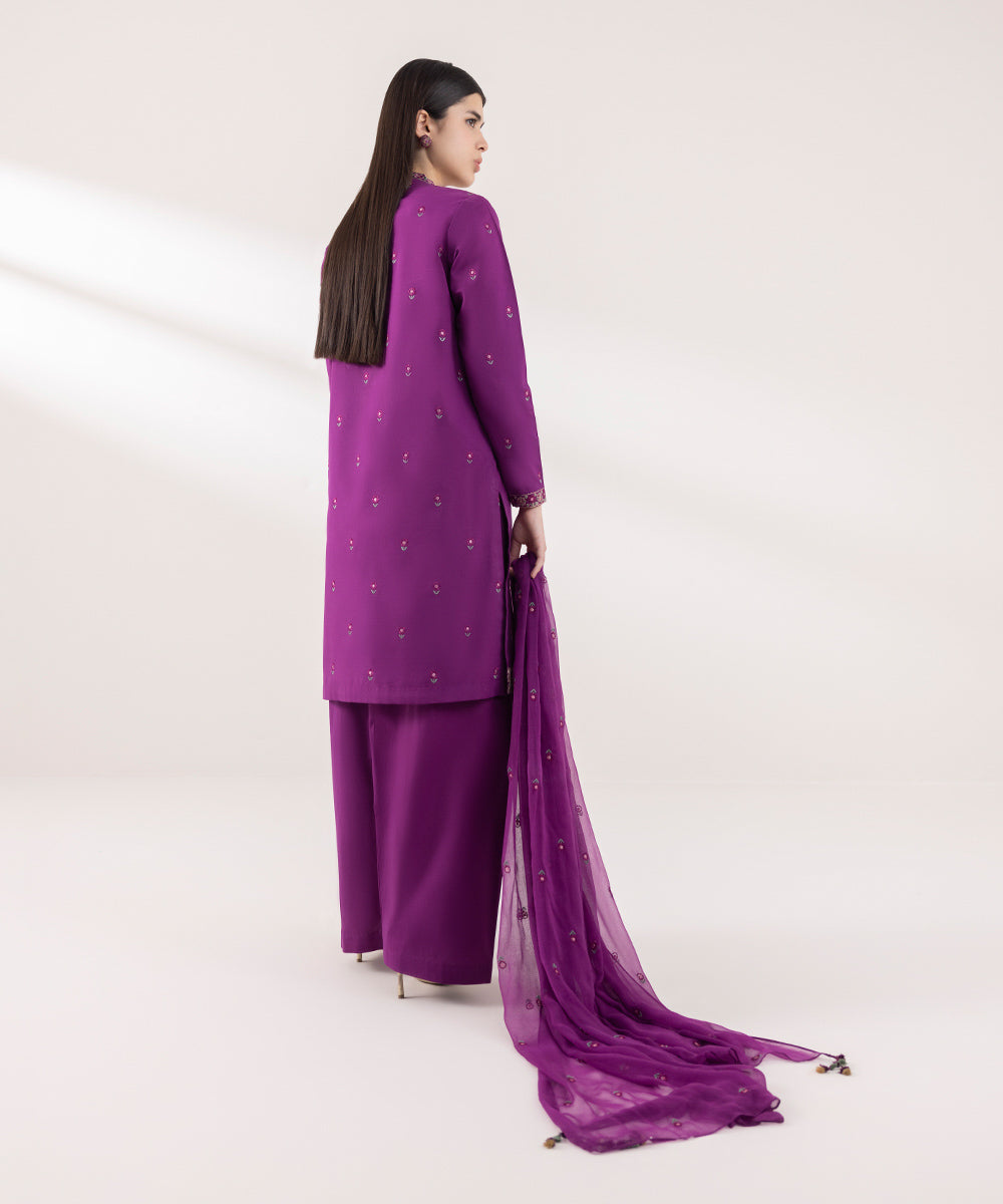 Sapphire | Intermix 2024 | Cambric Suit S-18 -  Sapphire Casuals - Original Designer Dress - House of Maryam