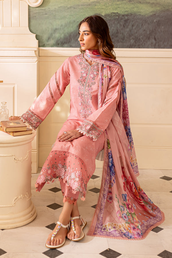 Farasha | Seraya Lawn 24 | FLORA -  Farasha Luxury - Original Designer Dress - House of Maryam