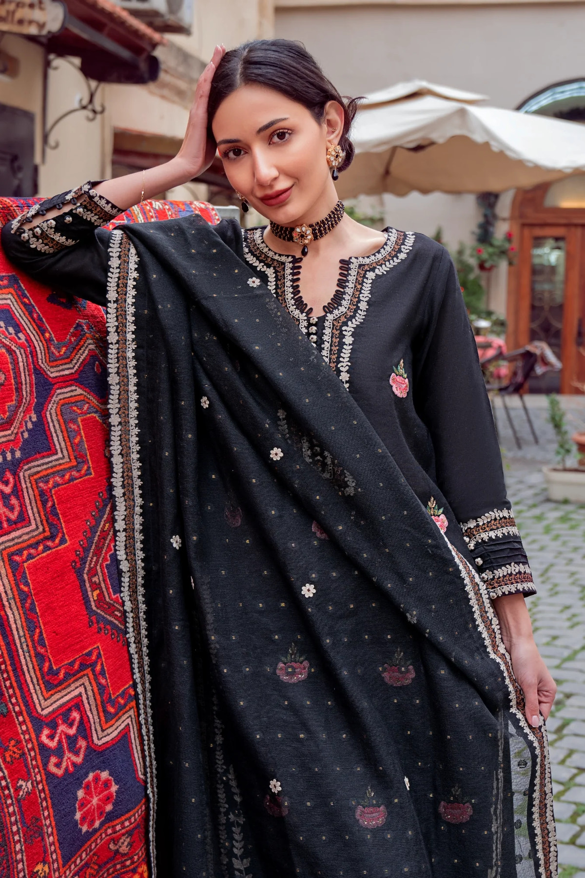 Muntaha | Noore e Zaib | Black - Raina by Muntaha by Shanzay Fahad, image 2