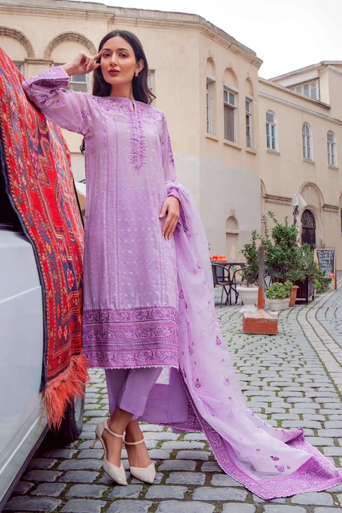 Muntaha | Noore e Zaib | Lilac - Parisa