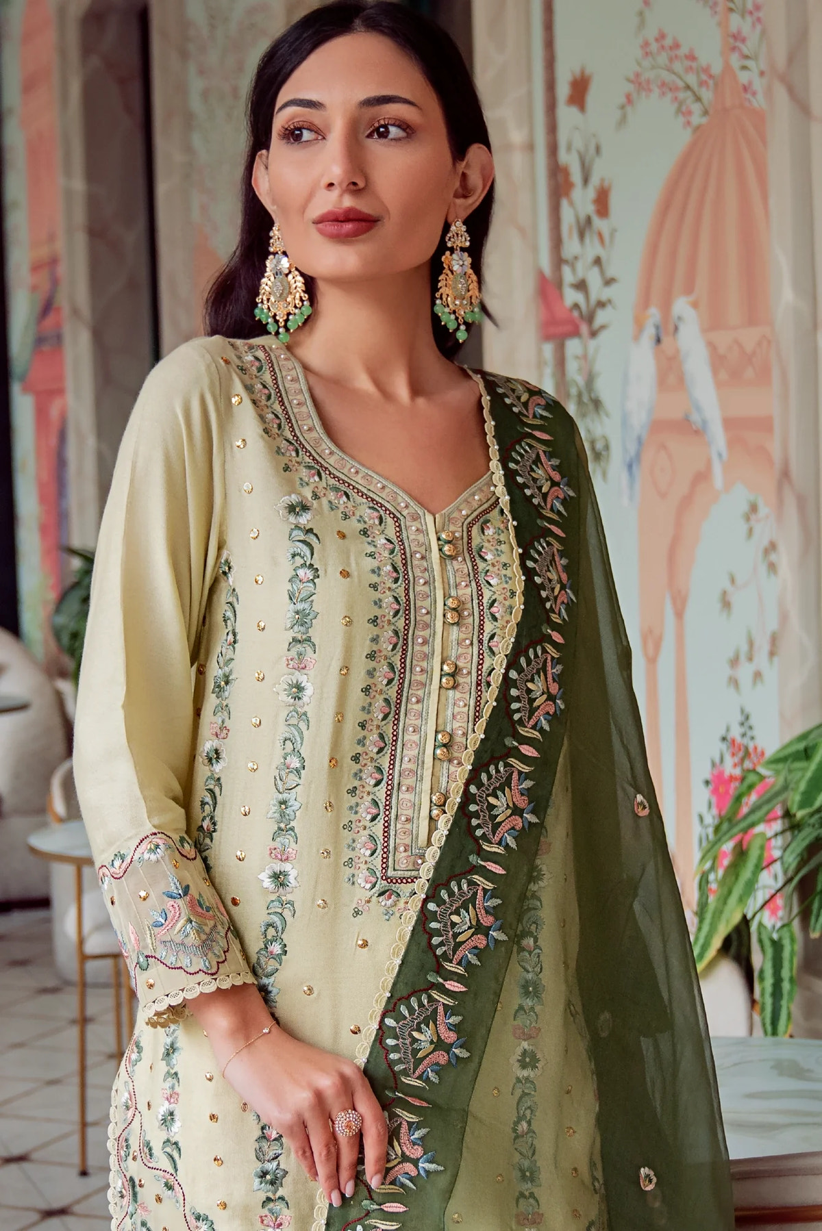 Muntaha | Noore e Zaib | Lime - Nazneen by Muntaha by Shanzay Fahad, image 2