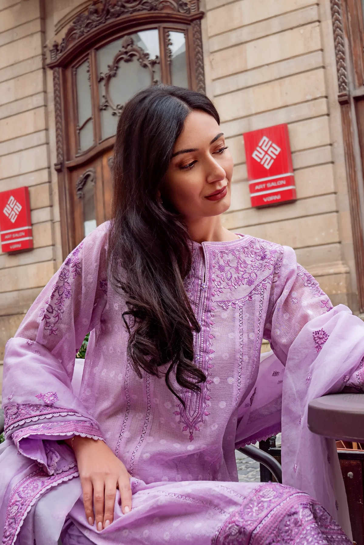 Muntaha | Noore e Zaib | Lilac - Parisa by Muntaha by Shanzay Fahad, image 5