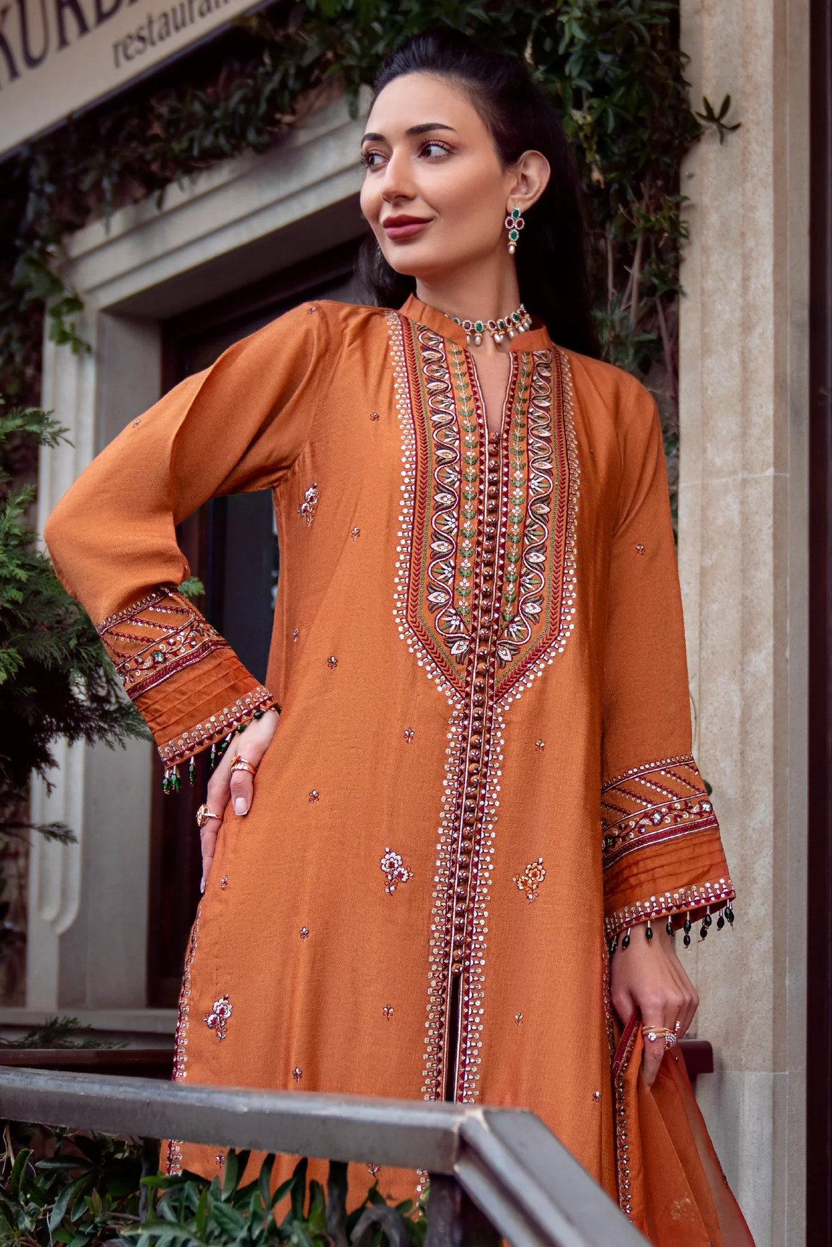 Muntaha | Noore e Zaib | Rust - Sefa by Muntaha by Shanzay Fahad, image 2