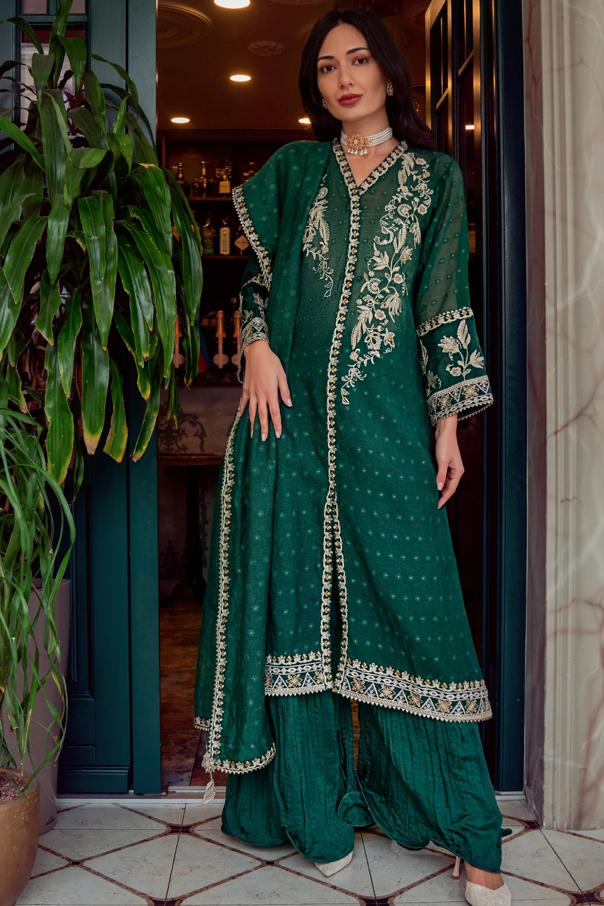 Muntaha | Noore e Zaib | Emerald Green - Zaina by Muntaha by Shanzay Fahad