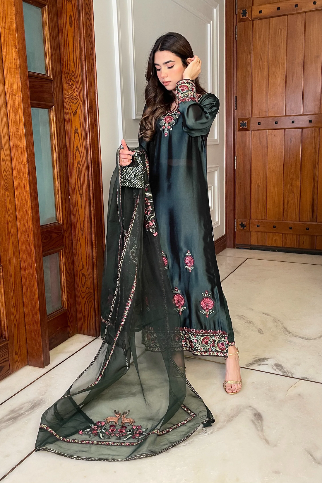 Muntaha | Formals | Azure