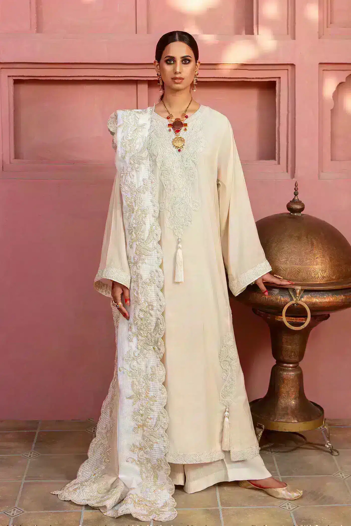 Nilofer Shahid | Nur e Subh Formals | Naz -  Nilofer Shahid Formal - Original Designer Dress - House of Maryam