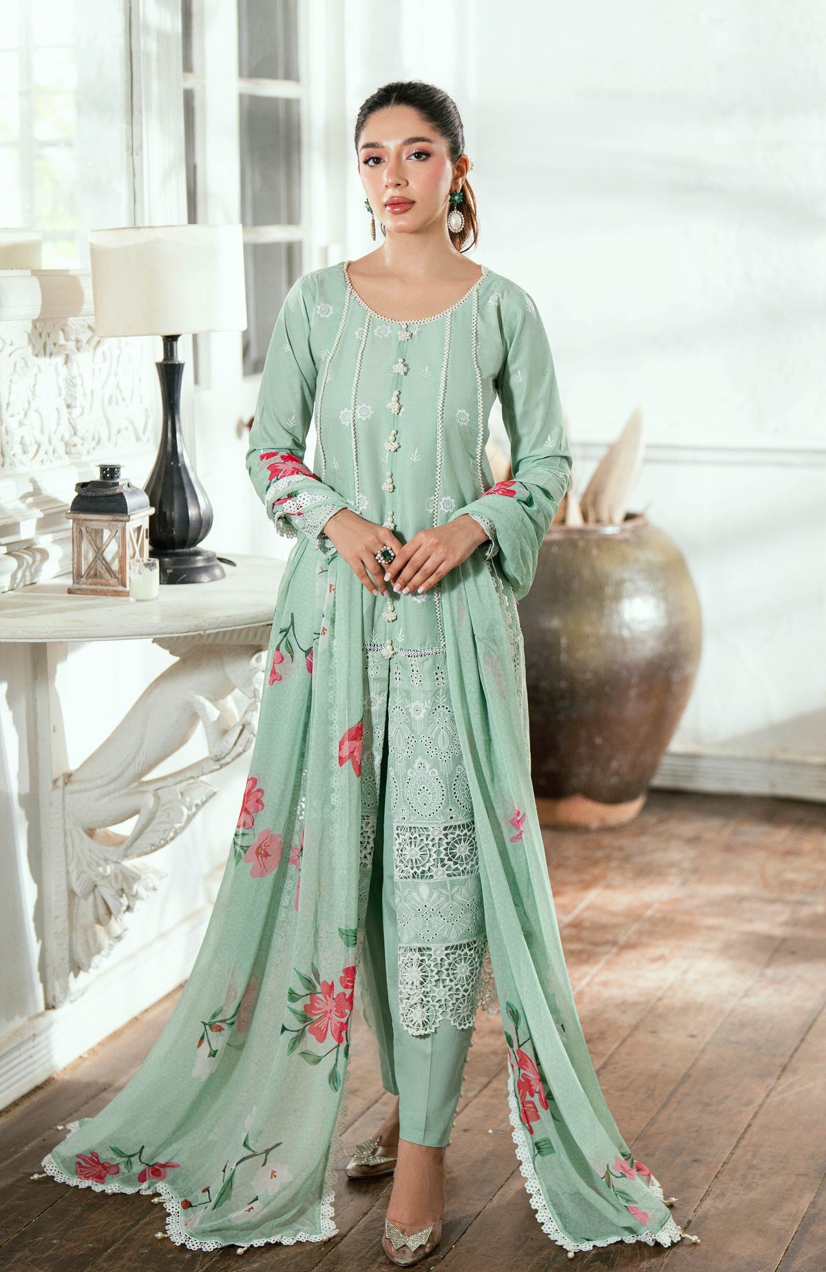 Al Zohaib | Laserkari Premium Edition 25 | LKP-25-01 -  Al Zohaib Ladies Clothes - Original Designer Dress - House of Maryam