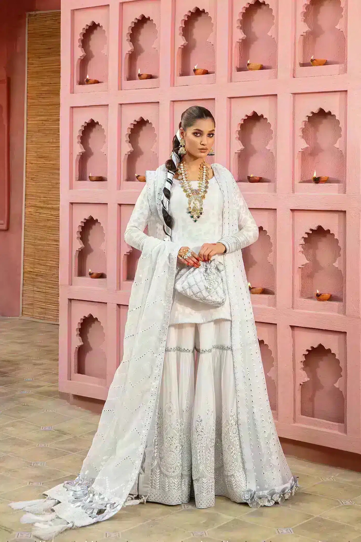 Nilofer Shahid | Nur e Subh Formals | Chandni -  Nilofer Shahid Formal - Original Designer Dress - House of Maryam