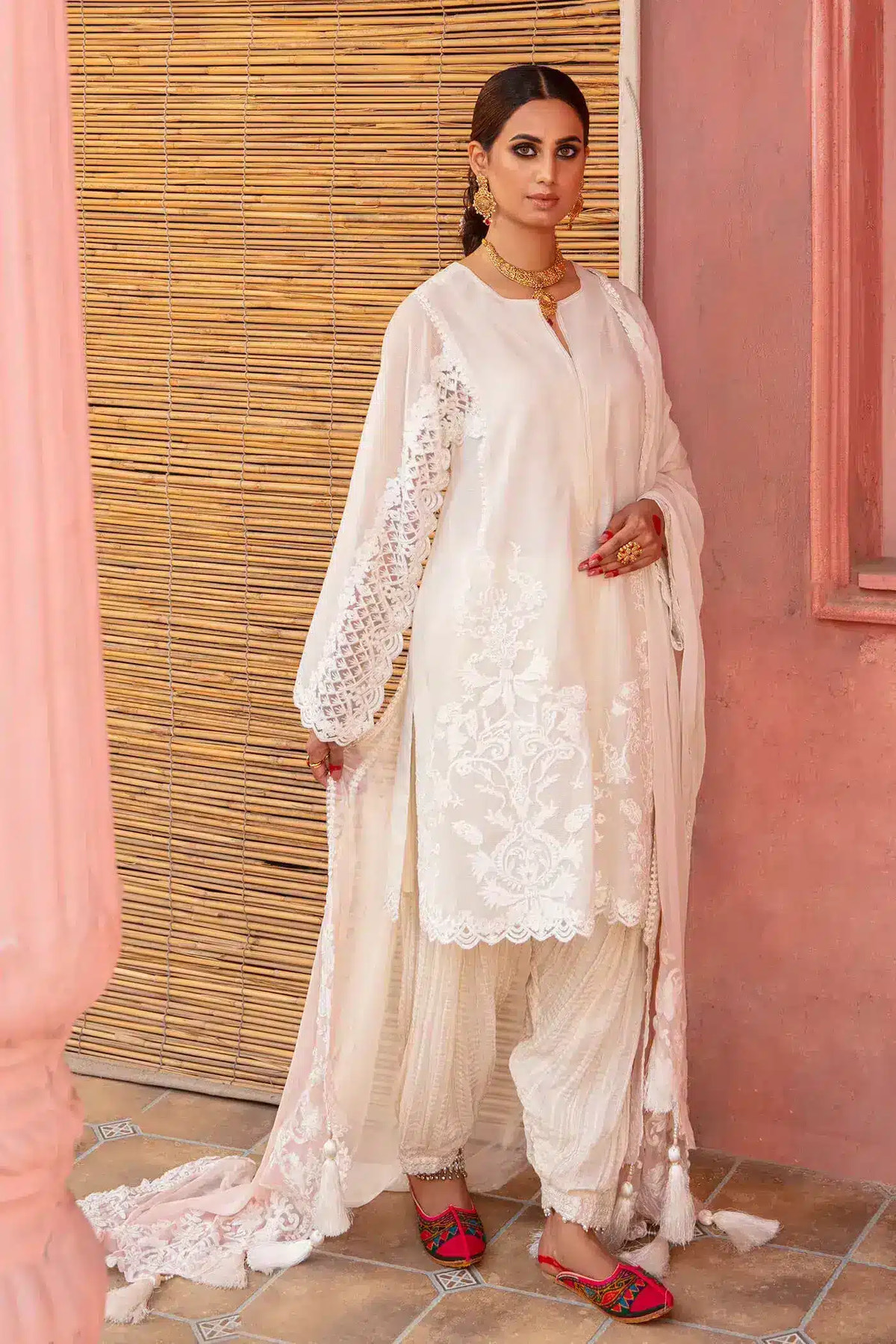 Nilofer Shahid | Nur e Subh Formals | Motiya -  Nilofer Shahid Formal - Original Designer Dress - House of Maryam