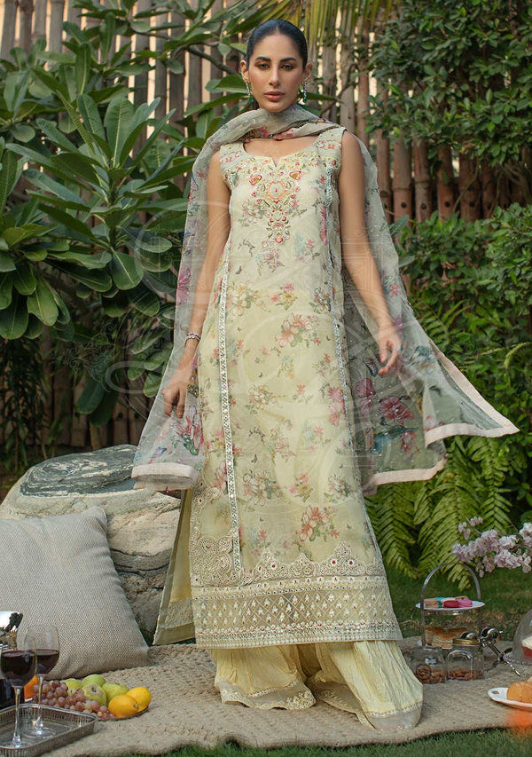Layla Chatoor | Luxury Pret | Yellow Floral