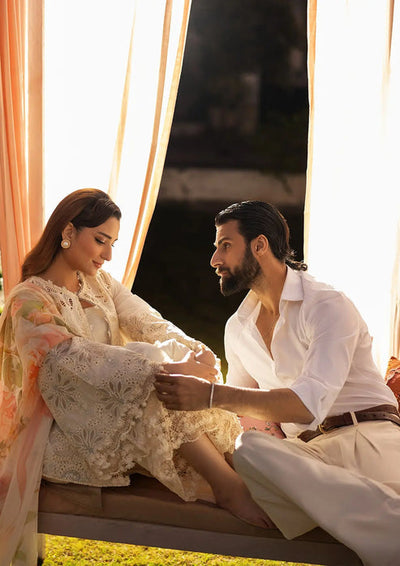 Kahf Premium | Luxury Lawn 25 | KLR-07 Miriam -  Kahf Premium Ladies Clothes - Original Designer Dress - House of Maryam