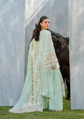 Elaf Premium | Luxury Lawn 25 | ELH-4B FROSTEL -  Elaf Premium Ladies Clothes - Original Designer Dress - House of Maryam