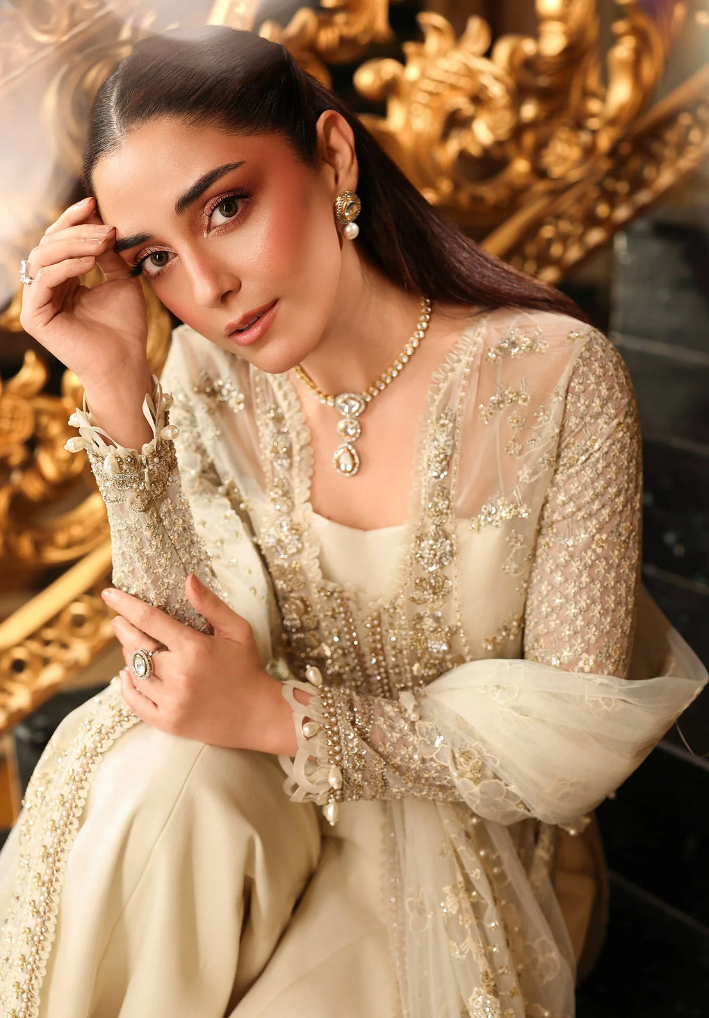 Elaf Premium | Stardom Formal Handwork 25 | ESH-01 CELESTIA -  Elaf Premium Ladies Clothes - Original Designer Dress - House of Maryam