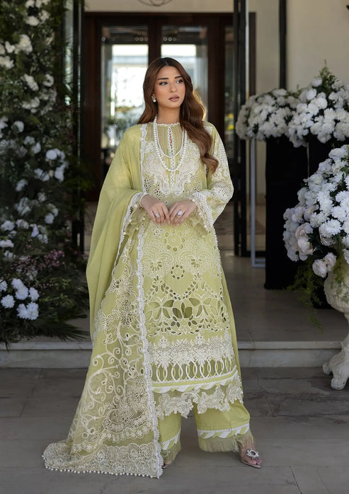 Kahf Premium | Luxury Lawn 25 | KLR-08 Amelia -  Kahf Premium Ladies Clothes - Original Designer Dress - House of Maryam