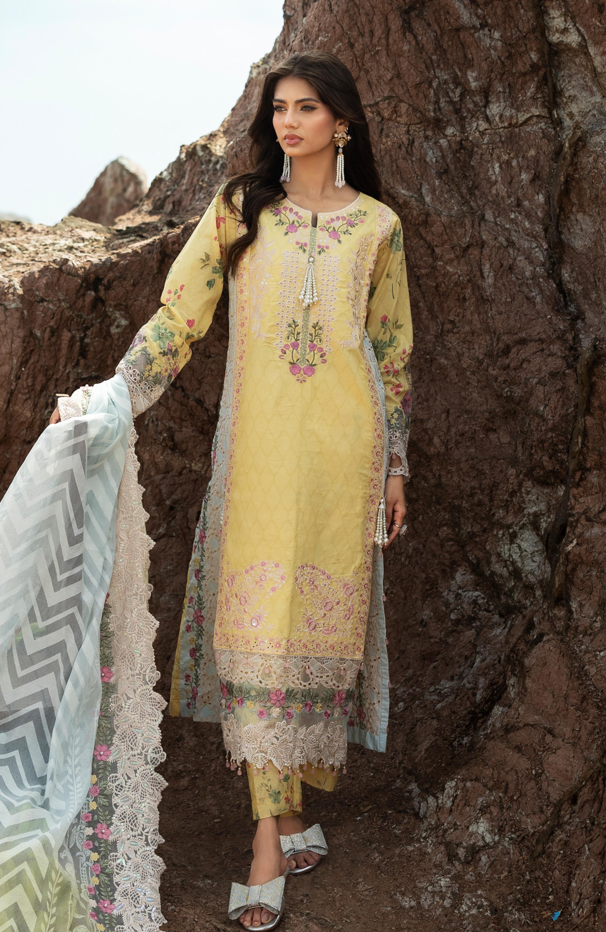 Al Zohaib | Mahiymaan Luxury Lawn 26 | MLL-26-10, image 3