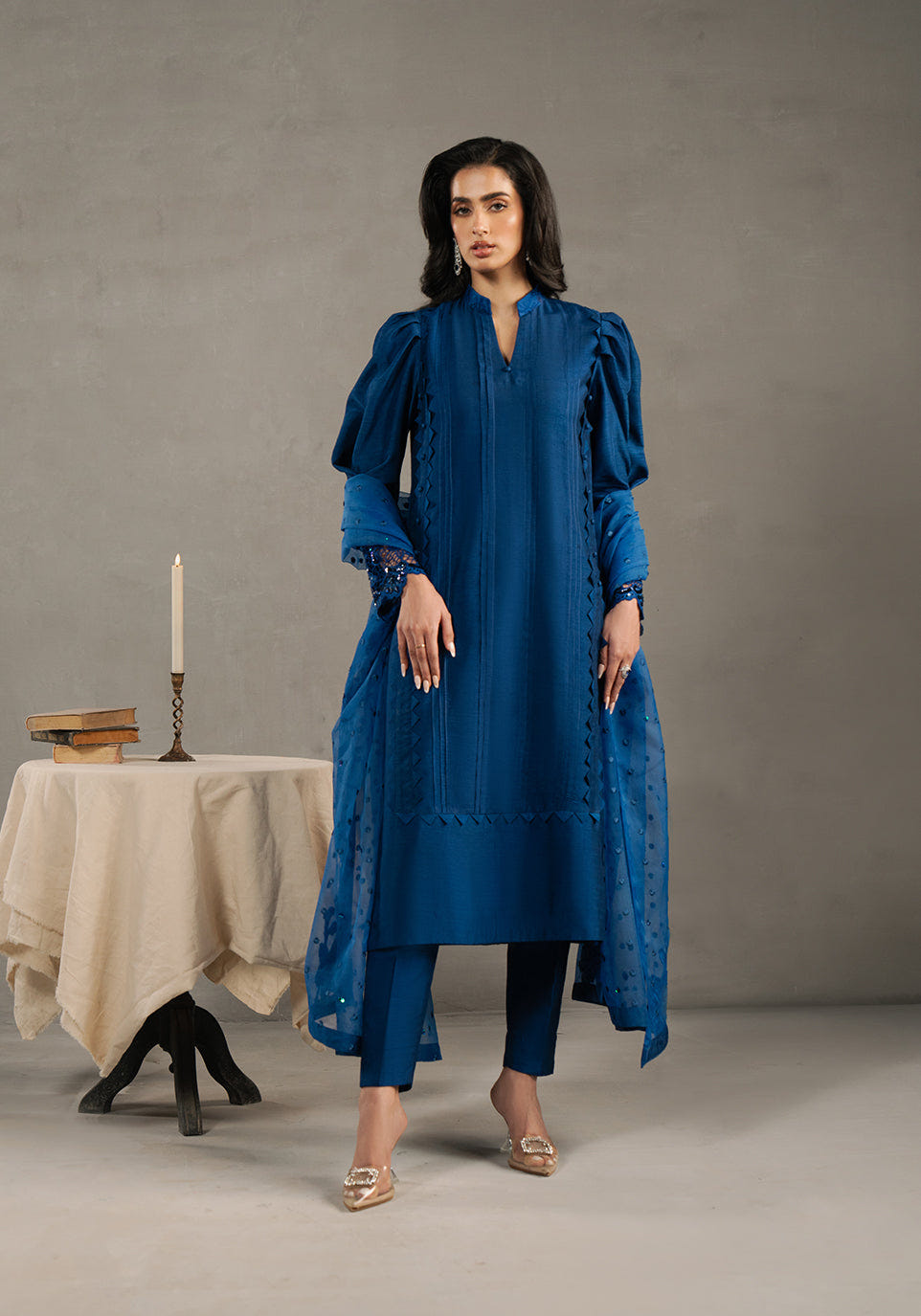 Zarqash | Silk Edit | ZQS 016 CARINA -  Zarqash Ladies Clothes - Original Designer Dress - House of Maryam