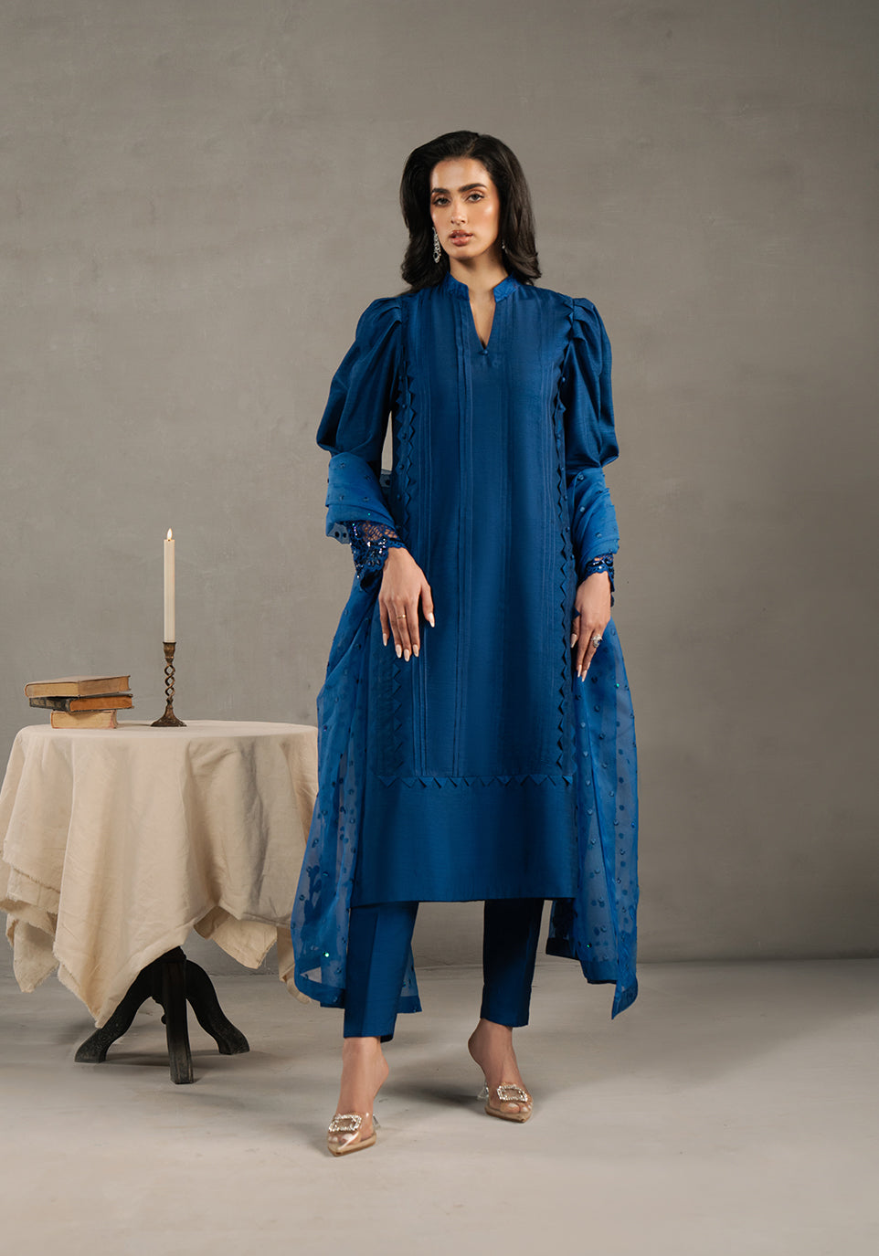 Zarqash | Silk Edit | ZQS 016 CARINA -  Zarqash Ladies Clothes - Original Designer Dress - House of Maryam