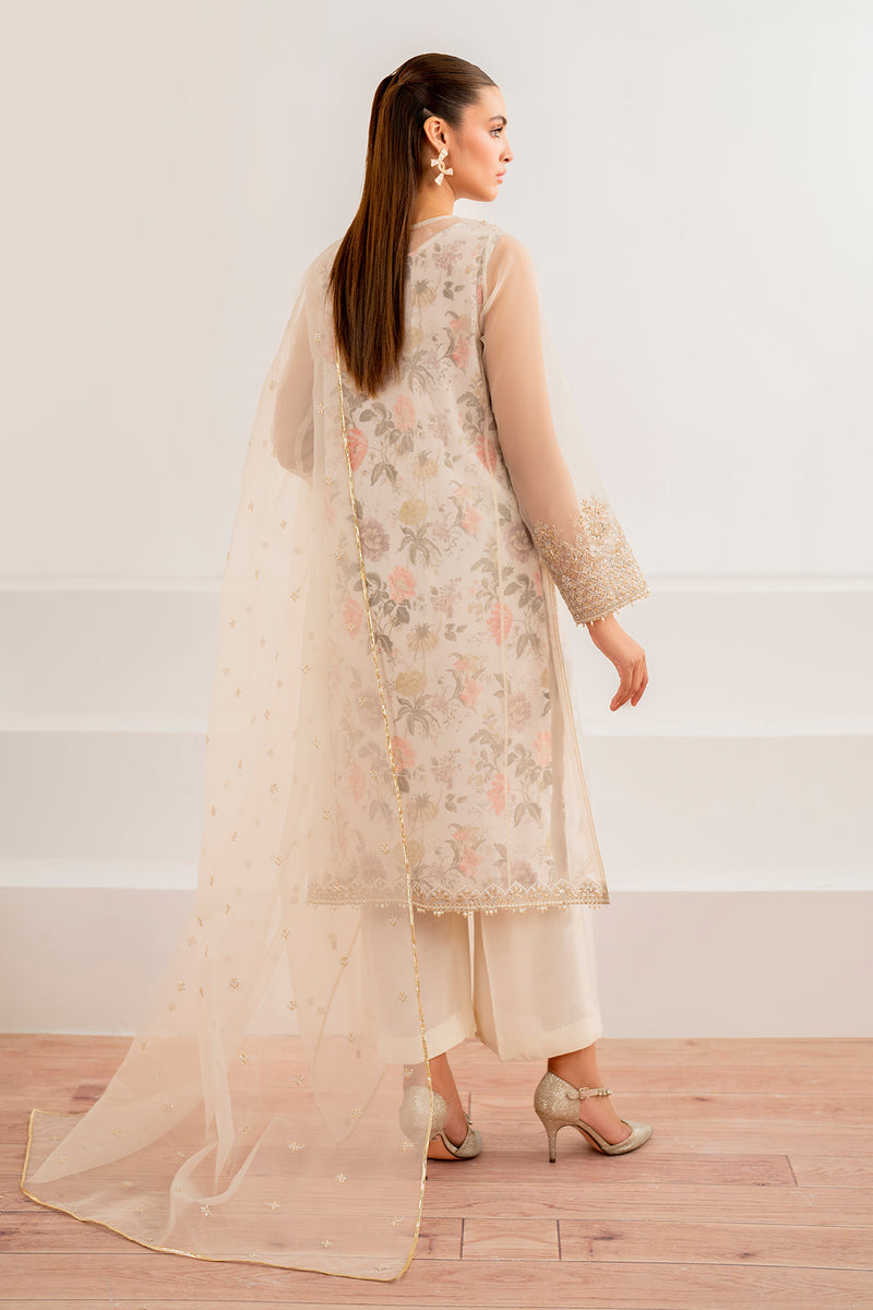 Baroque | Formal Collection | ORGANZA UF-699 -  Baroque Ladies Clothes - Original Designer Dress - House of Maryam