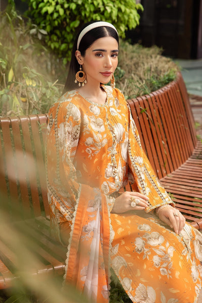 Alizeh | Sheen Lawn Prints 24 | SUNFLOWER -  Alizeh Casuals - Original Designer Dress - House of Maryam