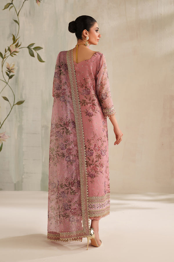 Baroque | Formals Collection | EMBROIDERED COTTON NET UF-4374, image 2