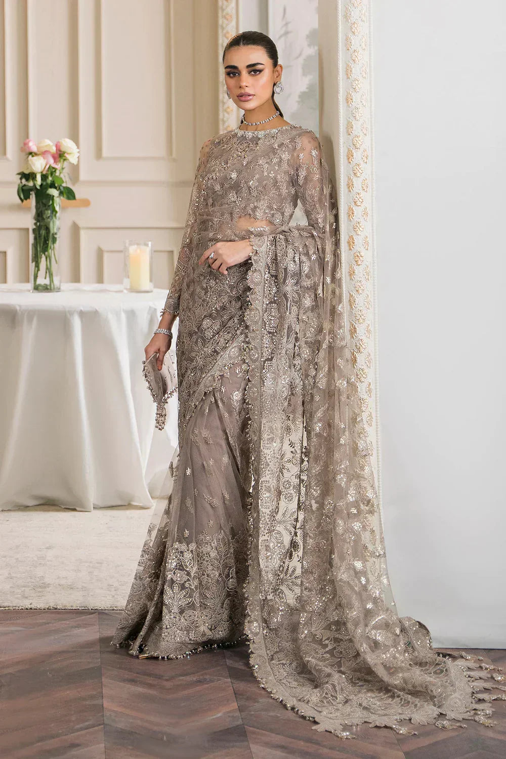 Baroque | Chantelle Embroidered Collection | CH12-06 -  Baroque Bridal - Original Designer Dress - House of Maryam