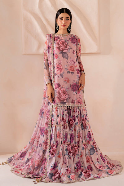 Baroque | Formal Collection | CHIFFON UF-708 -  Baroque Ladies Clothes - Original Designer Dress - House of Maryam