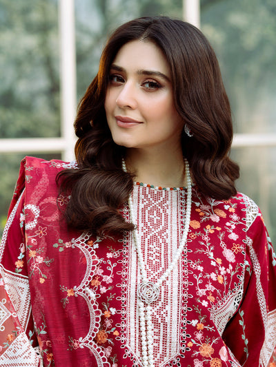 Bin Ilyas | Freesia Embroidered Lawn 25 | 103 - A -  Bin Ilyas Ladies Clothes - Original Designer Dress - House of Maryam
