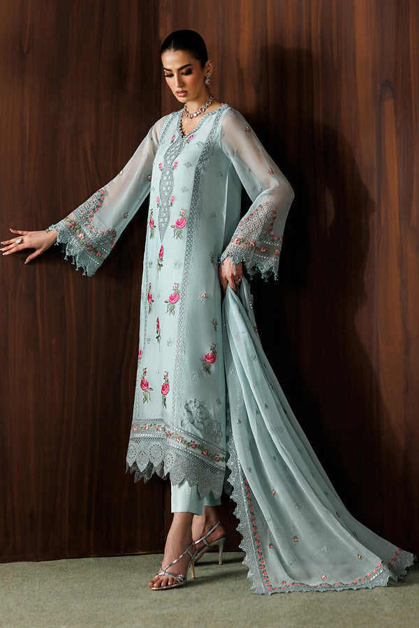 Baroque | Formals Collection | EMBROIDERED CHIFFON UF-4438, image 4