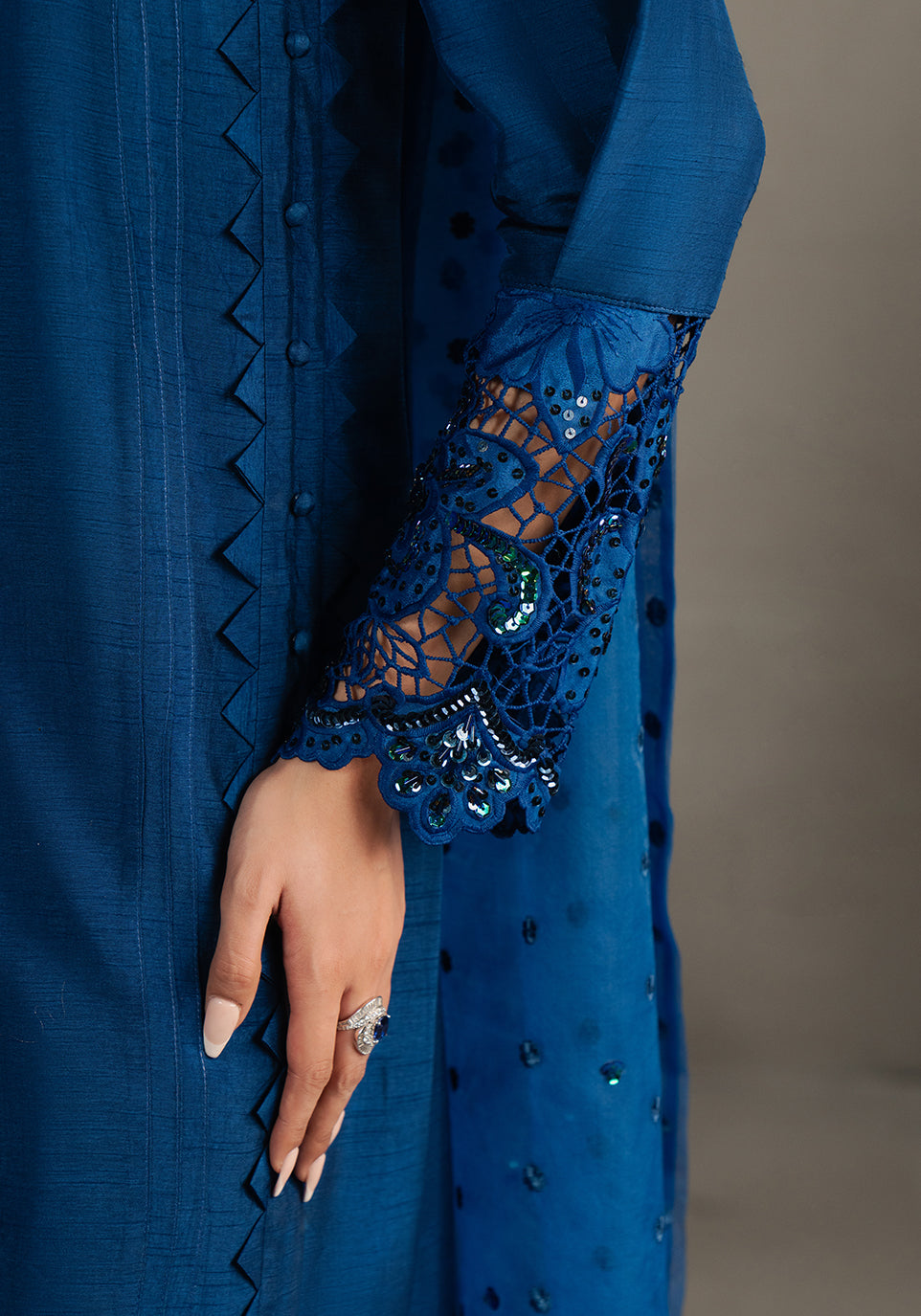 Zarqash | Silk Edit | ZQS 016 CARINA -  Zarqash Ladies Clothes - Original Designer Dress - House of Maryam