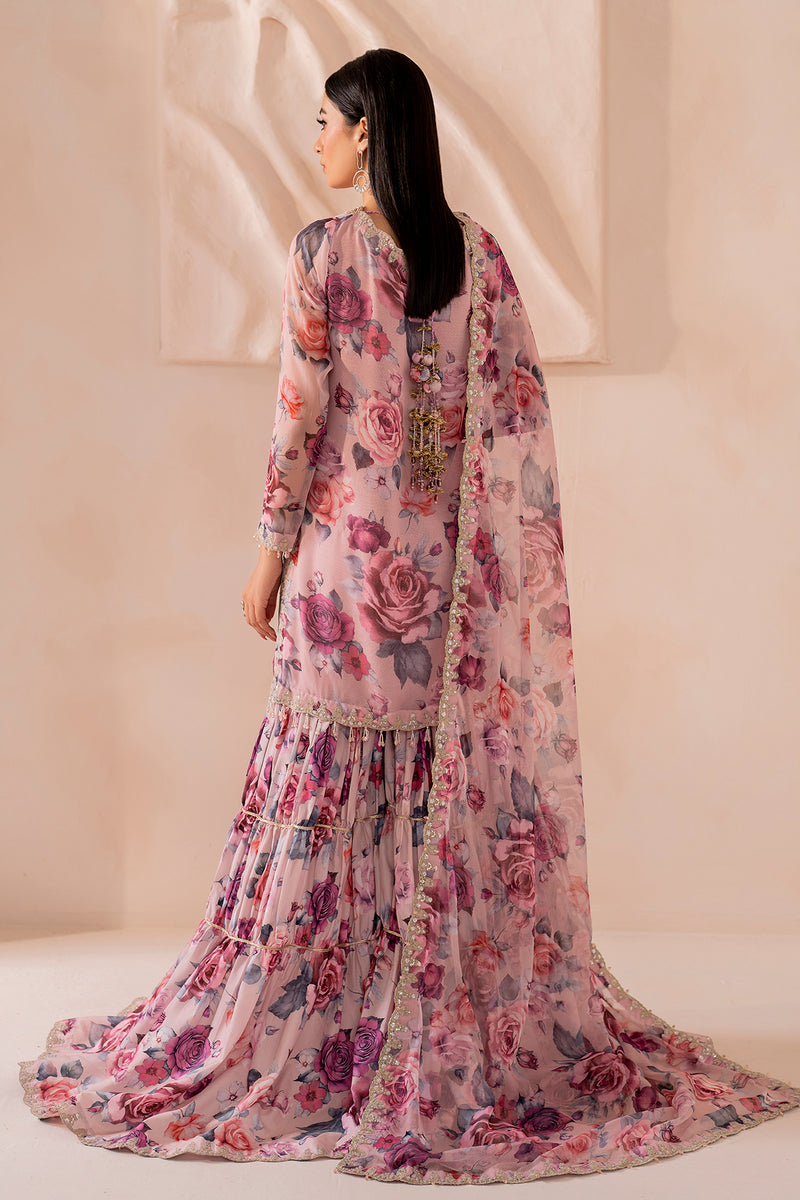 Baroque | Formal Collection | CHIFFON UF-708 -  Baroque Ladies Clothes - Original Designer Dress - House of Maryam