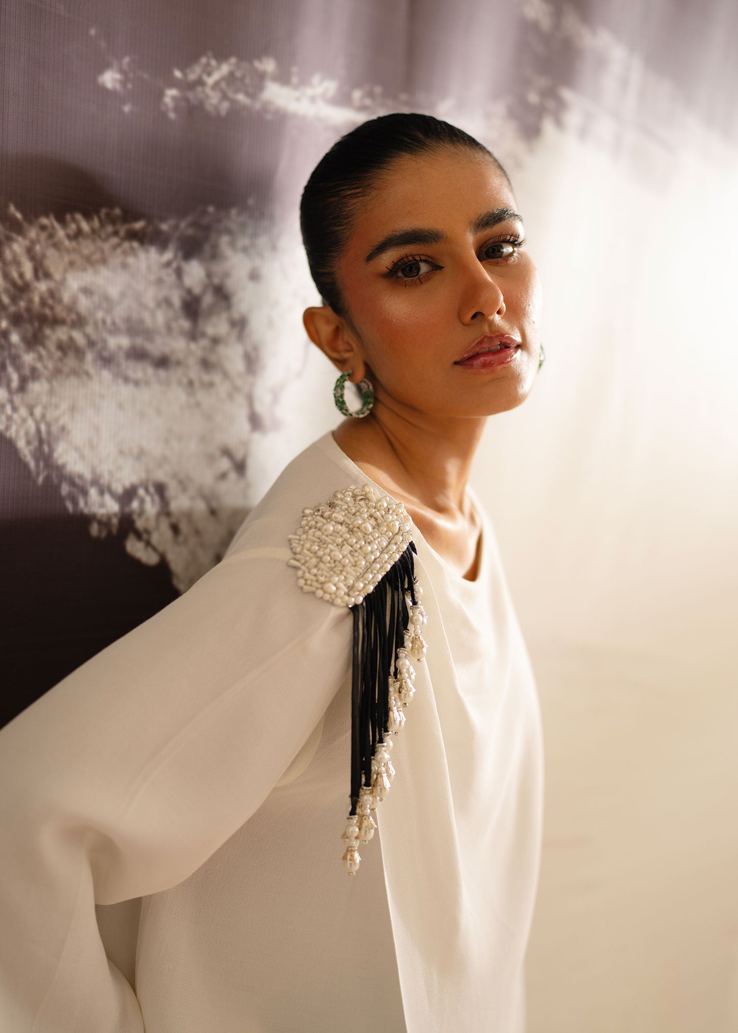 Mahgul | Eye of Cemal | Ivory Indulgence -  Mahgul Ladies Clothes -  House of Maryam