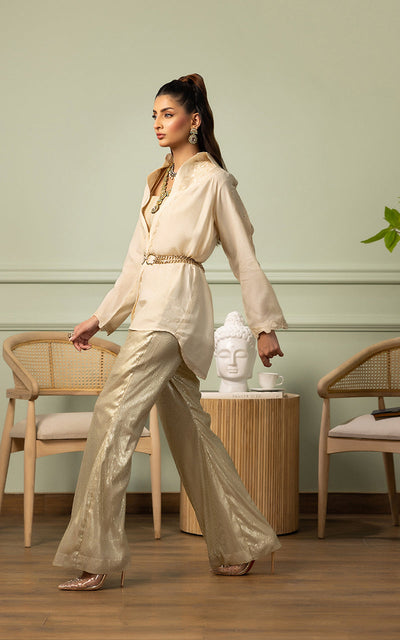 Threads and Motifs | Formal Dresses 25 | EMBROIDERED TOP WITH TUBE AND SEQUINS TROUSER -  Threads and Motifs Ladies Clothes - Original Designer Dress - House of Maryam