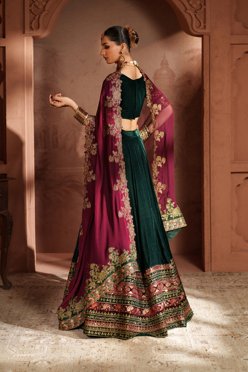 Iznik | Velvet 25 | IV-65 Embroidered Velvet, image 2