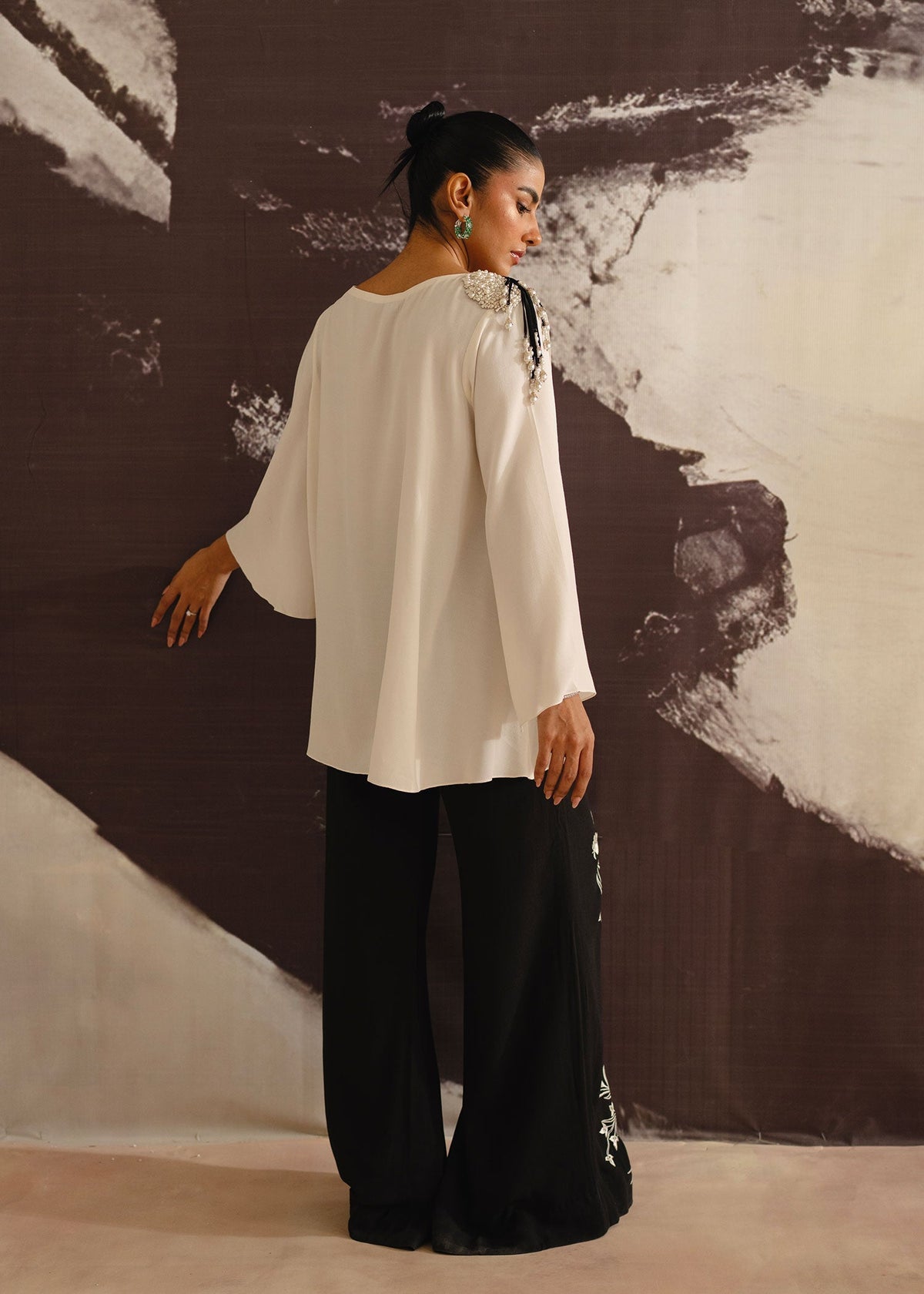 Mahgul | Eye of Cemal | Ivory Indulgence -  Mahgul Ladies Clothes - Original Designer Dress - House of Maryam